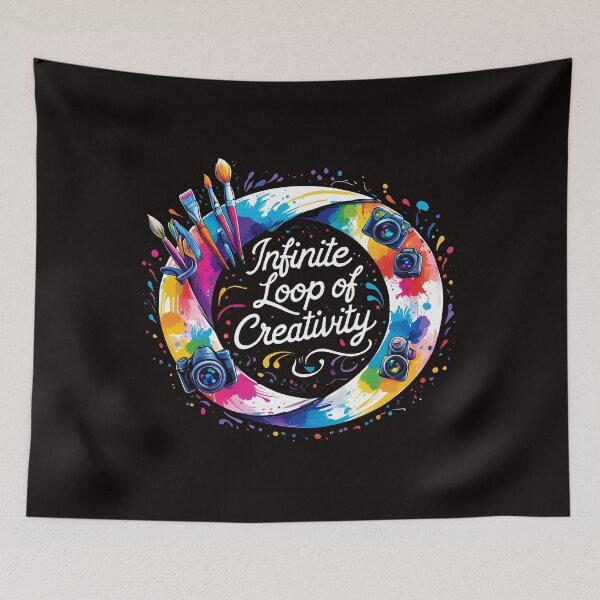 Item preview, Infinite Loop of Creativity designed and sold by zoughlal.