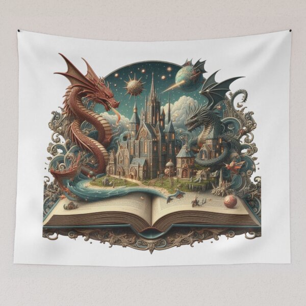 Item preview, Celebrate World Book Day with Enchanting Fantasy Lover Designs designed and sold by harmzk90.