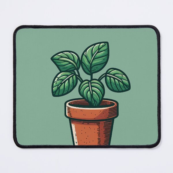 Item preview, Simple houseplant in a pot designed and sold by Heidi25L.