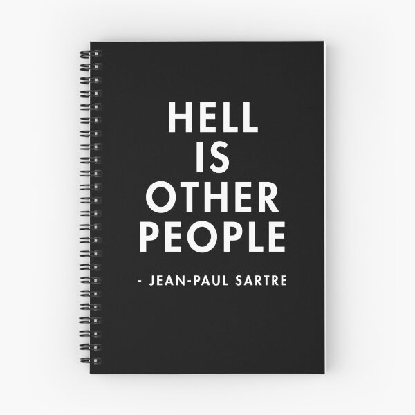 Item preview, Jean-Paul Sartre - El infierno es otra gente designed and sold by AlanPun.