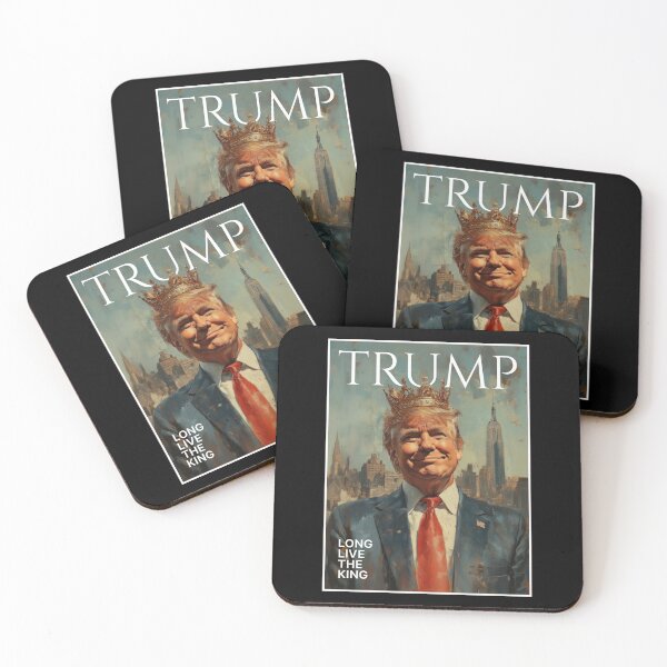 Item preview, TRUMP Long Live The King Portrait designed and sold by fusedtees.