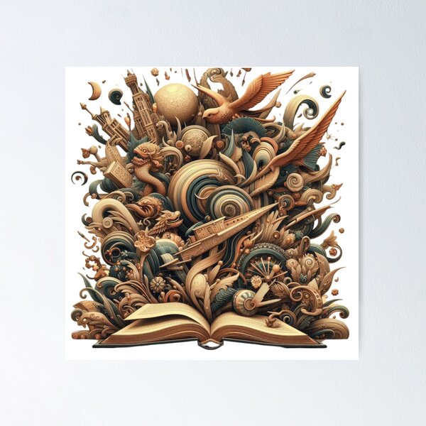 Item preview, Celebrate World Book Day with Enchanting Fantasy Lover Designs designed and sold by Designflex90.