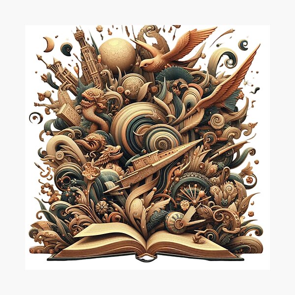 Artikelvorschau, Feiern Sie den Welttag des Buches mit zauberhaften Fantasy-Liebhaber-Designs entworfen und verkauft von Designflex90.