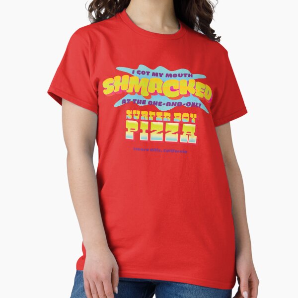 Artikel-Vorschau von Surfer Boy Pizza - Stranger Things, designt und verkauft von NobbyDoll.