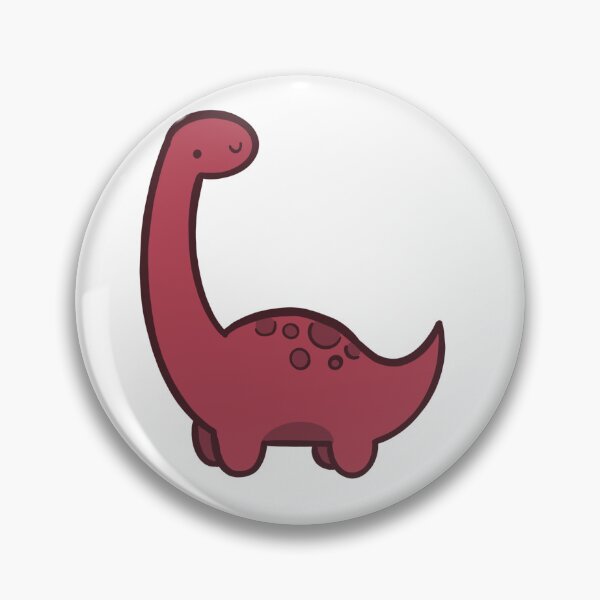 Artikelvorschau, Brontosaurus - Rot entworfen und verkauft von IceCubeMarket.