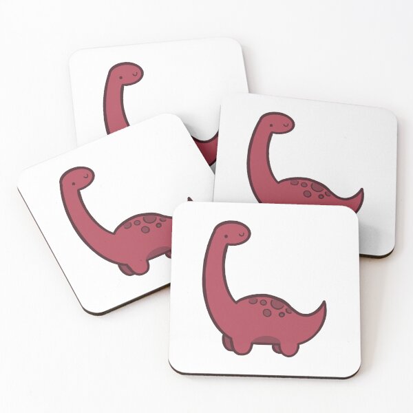 Artikelvorschau, Brontosaurus - Rot entworfen und verkauft von IceCubeMarket.