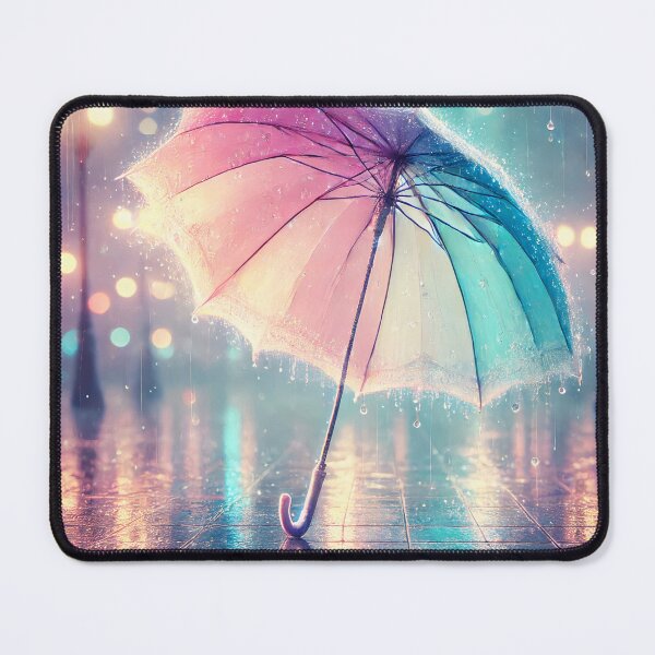 Item preview, Pastel Umbrella in the Rain designed and sold by Sophie's Favorites.