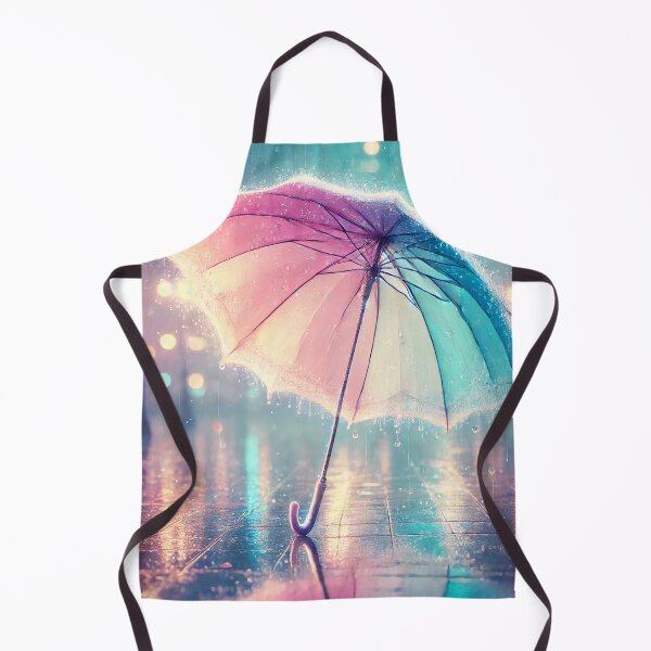 Item preview, Pastel Umbrella in the Rain designed and sold by Sophie's Favorites.