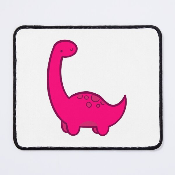Artikelvorschau, Brontosaurus - Rosa entworfen und verkauft von IceCubeMarket.