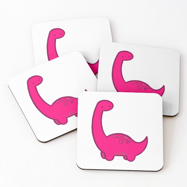 Artikelvorschau, Brontosaurus - Rosa entworfen und verkauft von IceCubeMarket.