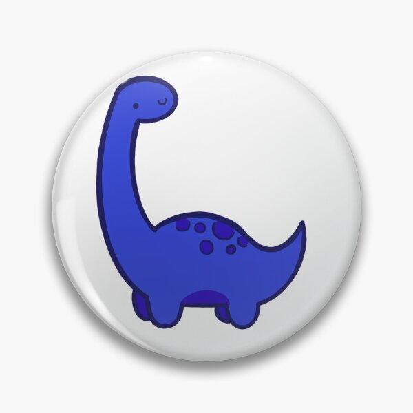 Item preview, Brontosaurus- Blue designed and sold by IceCubeMarket.