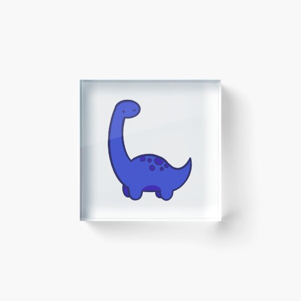 Artikelvorschau, Brontosaurus - Blau entworfen und verkauft von IceCubeMarket.