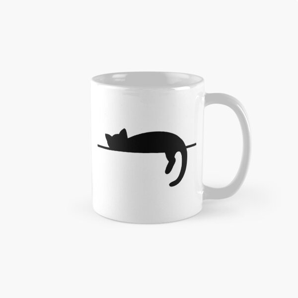 Item preview, Sleeping Black Cat designed and sold by BlissMuseNY.