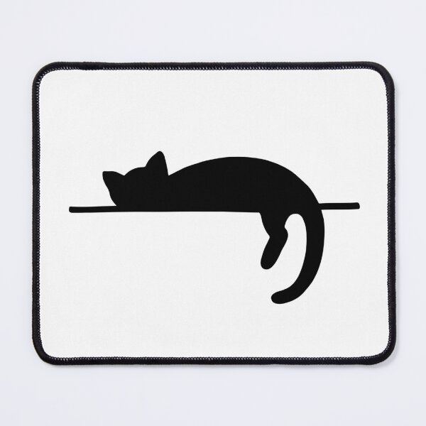 Item preview, Sleeping Black Cat designed and sold by BlissMuseNY.