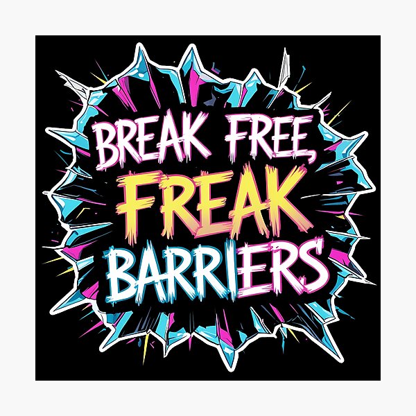Item preview, Shattered Revolution: Break Free, Break Barriers designed and sold by zoughlal.