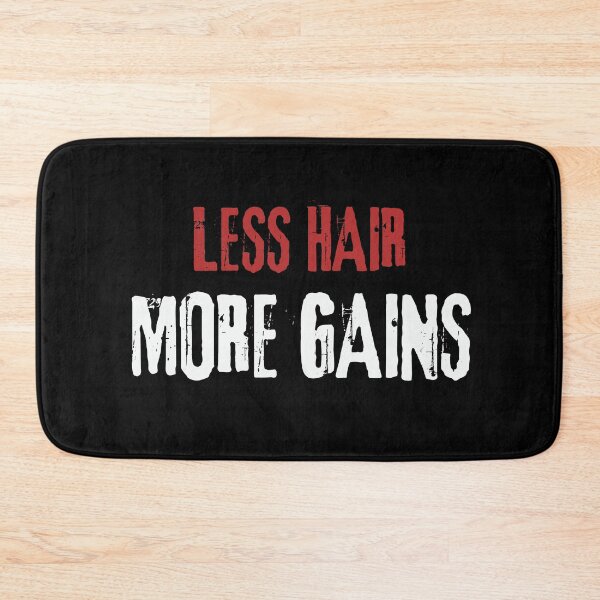 Item preview, Less Hair, More Gains designed and sold by GoblinBoutique.