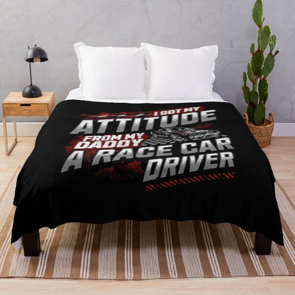 Item preview, I Got My Attitude From My Daddy A Race Car Driver Funny Sarcastic Dad Car Racing Racer designed and sold by CarantinedChaos.