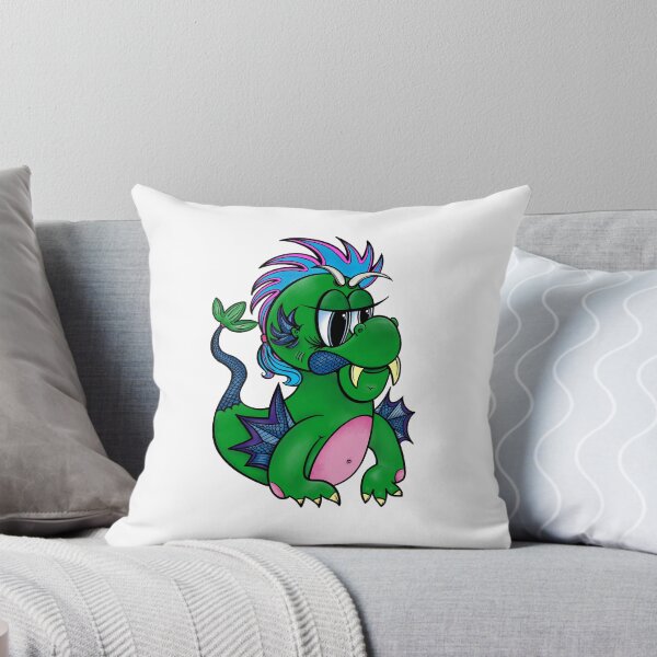 Item preview, PunkFin – Dragon Mermaid Monster with Mohawk designed and sold by DanielleJScott.com.