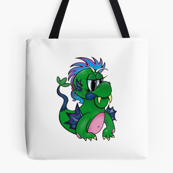 Item preview, PunkFin – Dragon Mermaid Monster with Mohawk designed and sold by DanielleJScott.com.