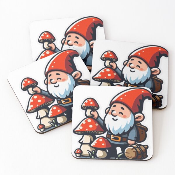 Item preview, mushroom gnome designed and sold by musicissoul.