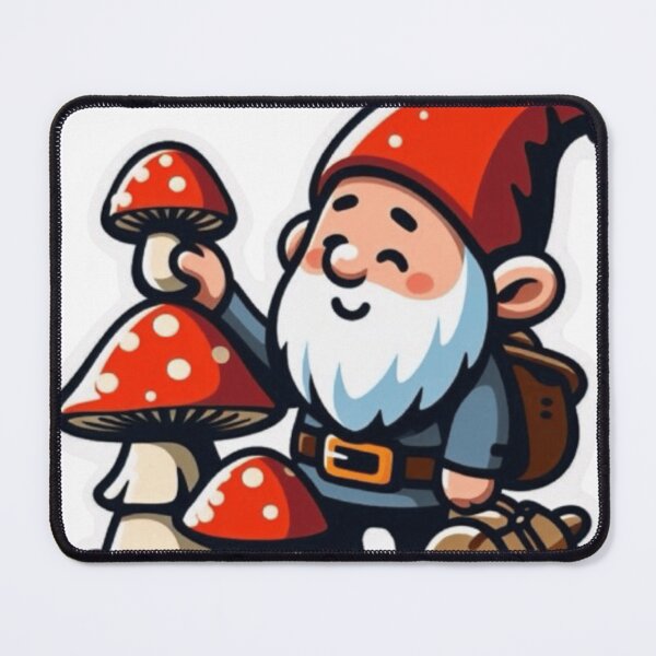 Item preview, mushroom gnome designed and sold by musicissoul.