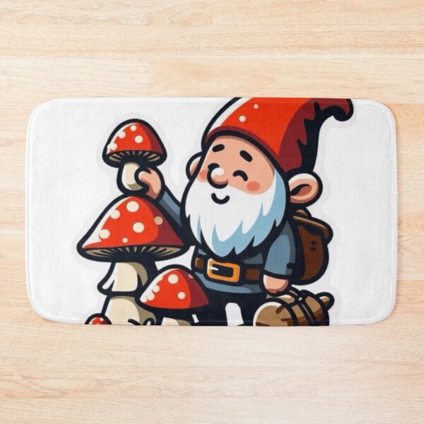 Item preview, mushroom gnome designed and sold by musicissoul.