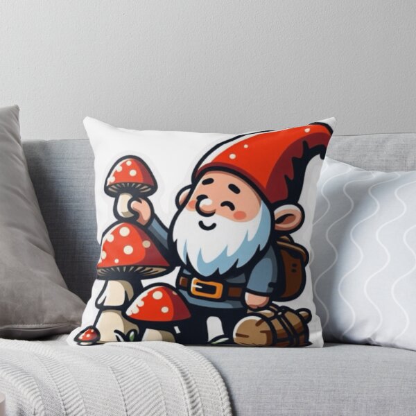 Item preview, mushroom gnome designed and sold by musicissoul.