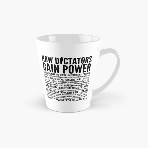 Item preview, Trump the dictator. The Warning. Political satire designed and sold by Drone-tees.