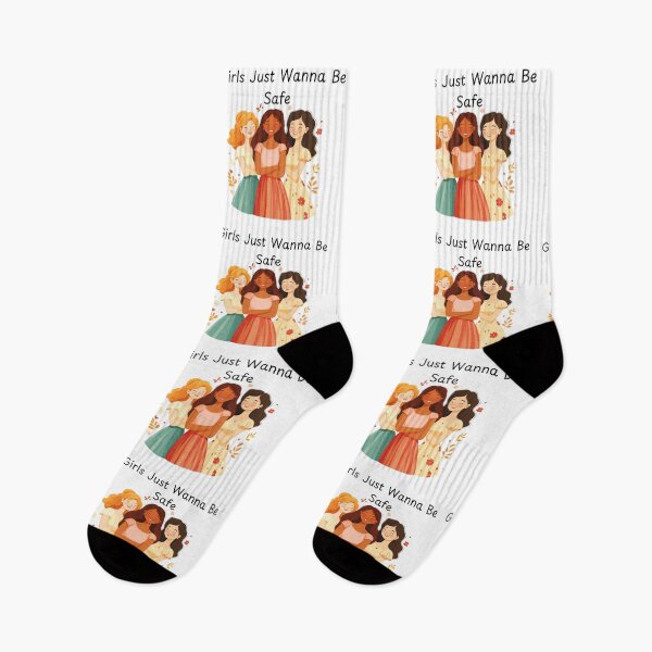 Item preview, Girls Just Wanna Be Safe designed and sold by dragonfliesart.