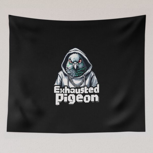Item preview, Exhausted Pigeon designed and sold by MagicWander.