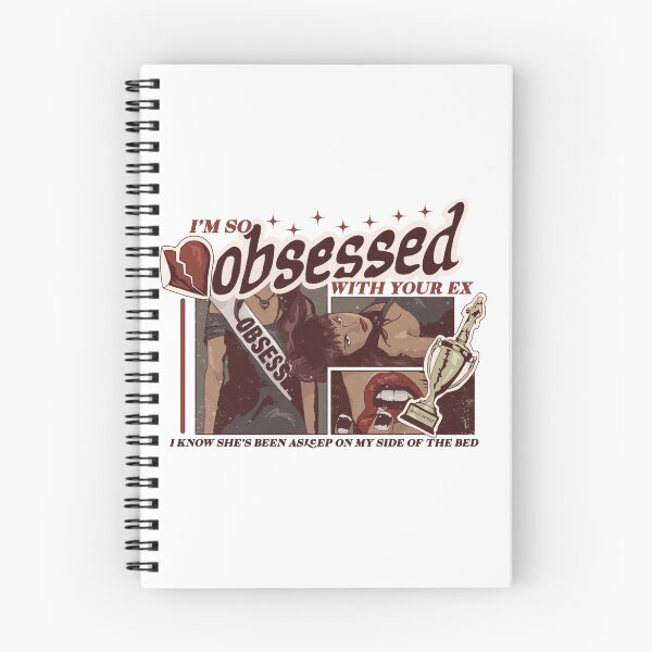 Item preview, I'm So Obsessed designed and sold by CozyNotes.
