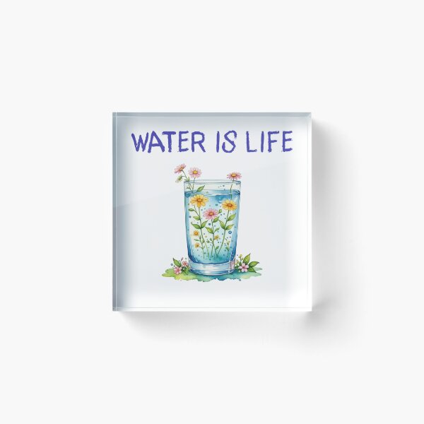 Item preview, El agua es vida designed and sold by John-Rock.