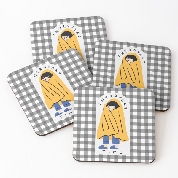 Item preview, introvert time art print designed and sold by miss madison creates.