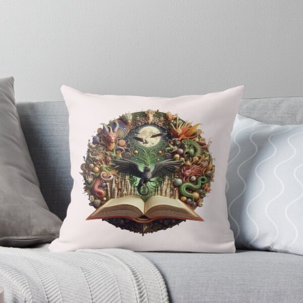 Aperçu de l'œuvre Célébrez la Journée mondiale du livre avec des créations enchanteresses pour les amoureux de la fantaisie créée et vendue par Designflex90.