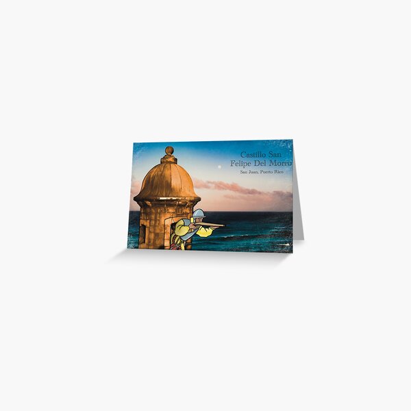 El Morro Greeting Card
