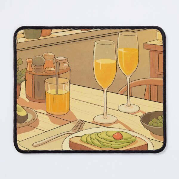 Item preview, Avocado Toast and Mimosa Brunch designed and sold by CozyNotes.