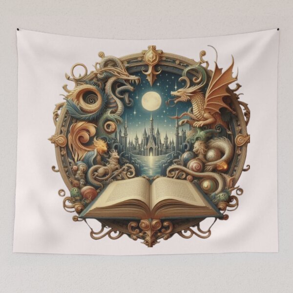 Item preview, Celebrate World Book Day with Enchanting Fantasy Lover Designs designed and sold by harmzk90.