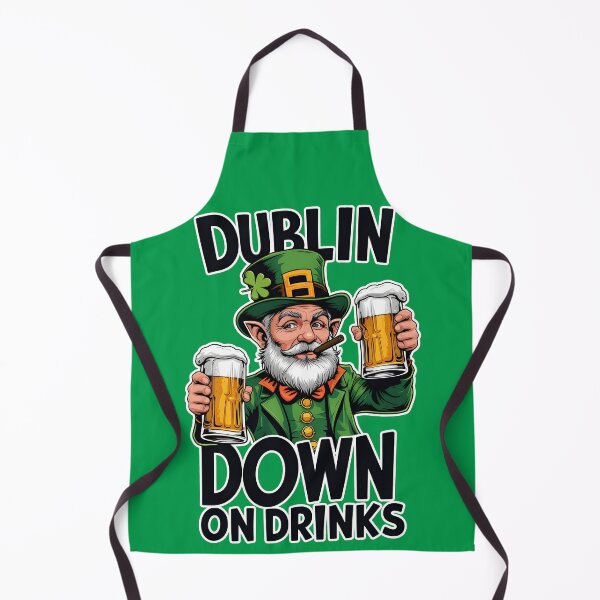 Item preview, Dublin Down on Drinks: Leprechaun's Double Cheers designed and sold by WAUZ.