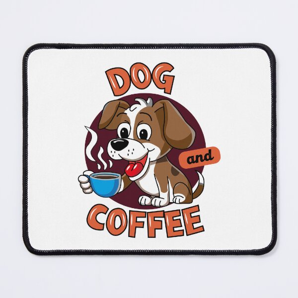 Item preview, Dog & Coffee designed and sold by Mye Light Designs.