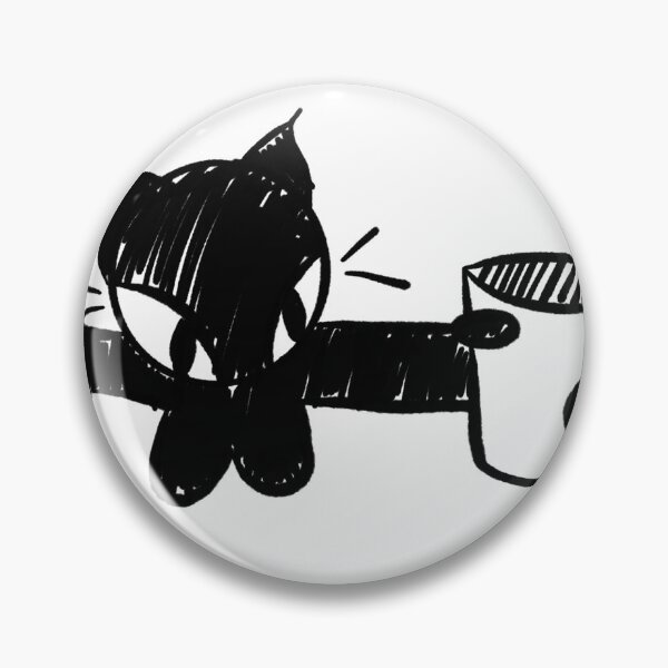 Item preview, Cat With Cup designed and sold by firnenoart.