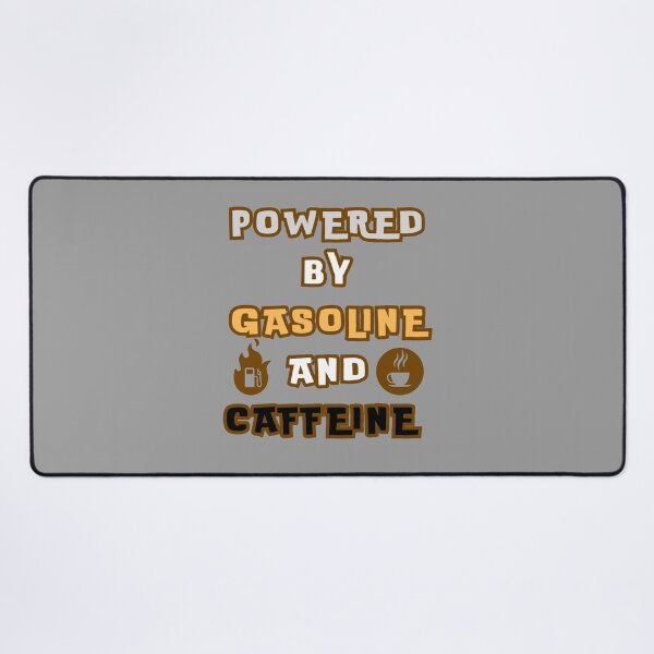 Item preview, Powered by Gasoline and Caffeine designed and sold by Vivid Art Zone.