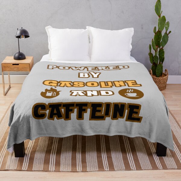Item preview, Powered by Gasoline and Caffeine designed and sold by Vivid Art Zone.