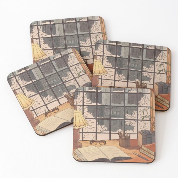Item preview, New York Snowy Study designed and sold by CozyNotes.