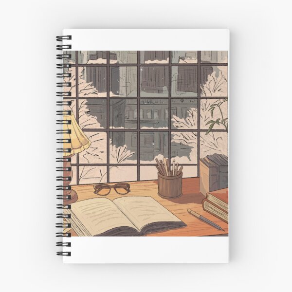 Item preview, New York Snowy Study designed and sold by CozyNotes.