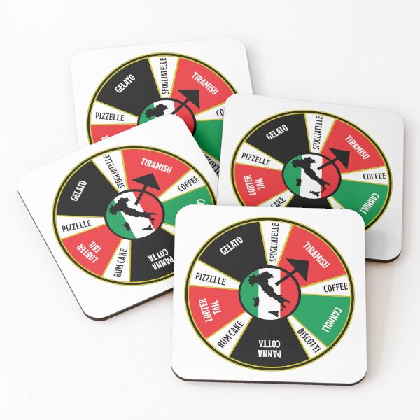 Item preview, Italian Foodie Game Board designed and sold by Freshinkshop.