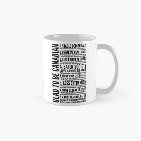 Item preview, Glad to be a Canadian designed and sold by Drone-tees.