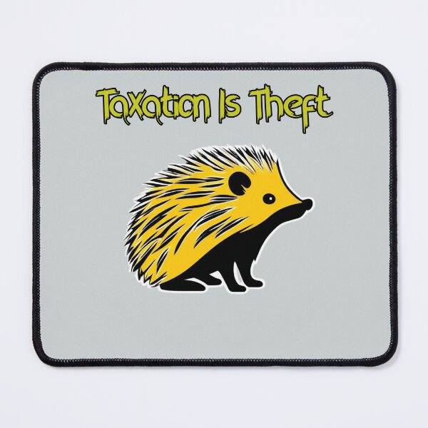 Item preview, Taxation Is Theft! designed and sold by RuwkusCrypto.