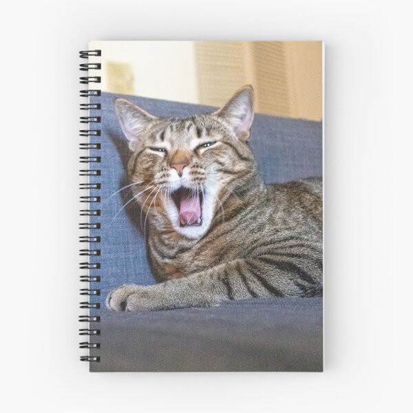 Item preview, Cat Yawning  designed and sold by Sari Castro.