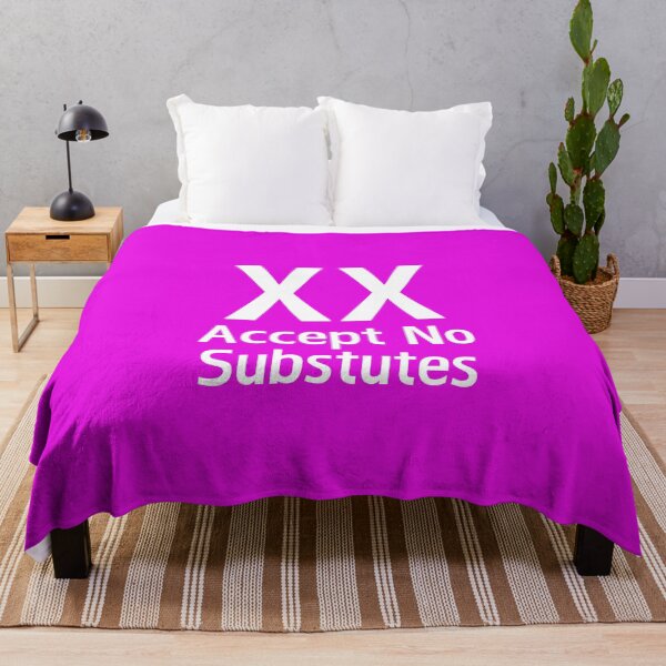 Item preview, XX Accept No Substitutes designed and sold by SyTcreations.
