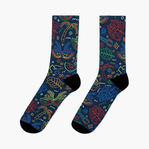 Item preview, Tropical Carnival Pattern – Colorful Festival Vibes designed and sold by CreaTahiti.